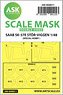 SAAB SK-37E Stor-Viggen Double-sided Painting Mask for Special Hobby (Plastic model)