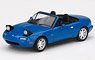 Eunos Roadster Mariner Blue Headlight Up (RHD) (Diecast Car)