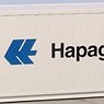(N) 40ft Reefer Container `Hapag-Lloyd` (1 Piece) (Model Train)