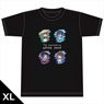 The Aquatope on White Sand T-Shirt [Kukuru & Fuuka & Tsukimi & Karin] XL Size (Anime Toy)