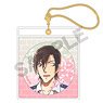 Detective Conan w/Can Badge Case Key Ring Kenji Hagiwara (Anime Toy)