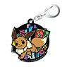 Pokemon Kirie Series Glitter Key Ring Eevee B (Anime Toy)
