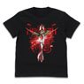 Code Geass Lelouch of the Rebellion C.C. T-Shirt Black S (Anime Toy)