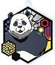 Jujutsu Kaisen Kirie Series Acrylic Key Ring Panda (Anime Toy)