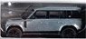 Land Rover Defender 110 Black Metallic (Chase Car) (Diecast Car)