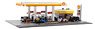 TinyQ - BQ08 Shell Gas Station Diorama (with LED) (Toy)
