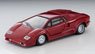 TLV-N Lamborghini Countach 25th Anniversary (Red) (Diecast Car)