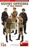 Soviet Officers at Field Briefing (Set of 5) Special Edition (Plastic model)