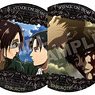 Attack on Titan Kirakira Can Badge 76mm Connection (Set of 6) (Anime Toy)