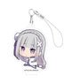 Re:Zero -Starting Life in Another World- Bocchi-kun Acrylic Stand Charm Emilia (Anime Toy)