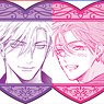 [Pheromo Holic] Heart Type Glitter Acrylic Badge (Set of 6) (Anime Toy)
