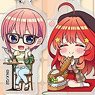 The Quintessential Quintuplets Season 2 Deformed Trading Acrylic Key Ring (Set of 5) (Anime Toy)
