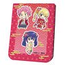 Leather Sticky Notes Book [Fairy Tail] 04 Natsu & Lucy & Wendy Japanese Clothing Ver. (Mini Chara) (Anime Toy)