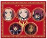 Code Geass Lelouch of the Rebellion Favorite Chara Can Badge Karen (Set of 5) (Anime Toy)