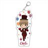 Gin Tama MC Magician Art Acrylic Key Ring Big Sogo Okita (Anime Toy)