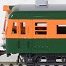 1/80(HO) J.N.R. Series 80-0 `Shonan Color, Two Window, Wooden Sash Car` Standard Four Car A Set Finished Model with Interior (Basic 4-Car Set) (Pre-Colored Completed) (Model Train)