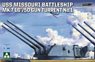 USS Missouri Battleship Mk.7 16`/50 Gun Turret No.1 (Plastic model)