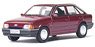 Ford Escort MK IV 1988 Metallic Dark Red (Diecast Car)