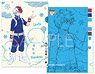 僕のヒーローアカデミア クリアファイル -Color- D. 轟焦凍 (キャラクターグッズ)