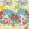[Hatsune Miku] x [Maneki-neko] Amulet Style Key Ring (Set of 4) (Anime Toy)