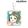 Milgram MV Big Acrylic Key Ring Amane [Omajinai] (Anime Toy)