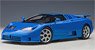 Bugatti EB110 SS (French Blue) (Diecast Car)