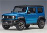 Suzuki Jimny Sierra (JB74) (Blue Metallic / Black Roof) (Diecast Car)