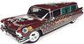 1959 Cadillac El Dorado Hearse Rat Fink Dark Red (Diecast Car)