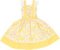 PNS Summer Girl One Piece (Yellow) (Fashion Doll)
