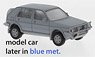 (HO) VW ゴルフ II カントリー 1990 メタリックブルー (鉄道模型)