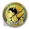 Haikyu!! Fierce Fight!! Gold Medal Style Can Badge Hajime Iwaizumi (Anime Toy)