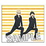 Haikyu!! Picture Frame Badge Warming Up!! Ver. Kei Tsukishima & Tadashi Yamaguchi (Anime Toy)