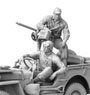 WWII U.S.Army Jeep Crew (Plastic model)