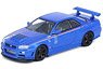 Nissan スカイライン GT-R R34 R-Tune Bayside Blue (ミニカー)