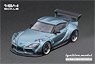 PANDEM Supra (A90) Matte Blue Gray Metallic (Diecast Car)