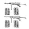 WWII German MP40 (2 Pieces) (Plastic model)