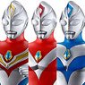 Ultra Hero Series EX Ultraman Dyna 25th Anniversary Set (Character Toy)