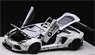 LB LP700 Grey White (Full Opening and Closing) (Diecast Car)