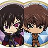 Code Geass Lelouch of the Rebellion x Mixx Garden Trading Metallic Can Badge (Set of 5) (Anime Toy)