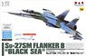 Su-27SM Flanker B w/Bonus Decal (Plastic model)