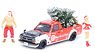 Nissan Sunny Truck Hakotora 21 Inno Santa Truck`2021 X`Mas Special Edtion (Diecast Car)