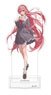 Hatsune Miku Series Acrylic Stand Megurine Luka School Uniform Teffish (Anime Toy)