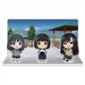 Super Cub Acrylic Diorama [Koguma & Reiko & Shii] (Anime Toy)