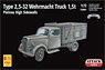 Type 2,5-32 Wehrmacht Truck 1,5t Plateau High Sidewalls (Plastic model)