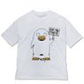 Gin Tama. Elizabeth [Don`t Stand Behind Me.] Big Silhouette T-Shirt White XL (Anime Toy)