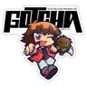 Yu-Gi-Oh! Duel Monsters GX Jaden Yuki Gotcha! Waterproof Sticker (Anime Toy)