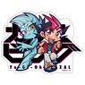 Yu-Gi-Oh! Zexal Yuma Tsukumo & Astral Kattobingu ! Waterproof Sticker (Anime Toy)
