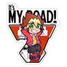 Yu-Gi-Oh! Sevens Yuga That`s My Load! Waterproof Sticker (Anime Toy)