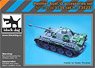 Panther Ausf D. Accessories Set (for Zvezda) (Plastic model)