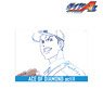 Ace of Diamond actII Kosei Amahisa Lette-graph Clear File (Anime Toy)